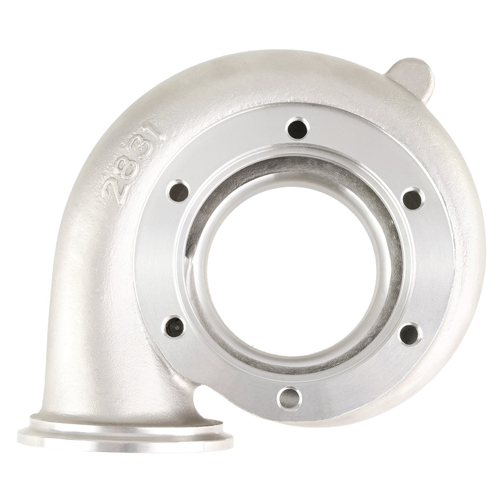 Carcasa de turbina JRspec GT35 / GTX35 de acero inoxidable Dual V-band TH A/R 0,82