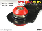 151938B: Silentblock del brazo delantero - trasero 70 mm