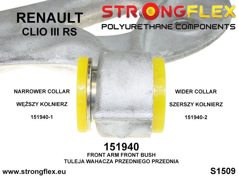 151940A: Silentblock delantero del brazo de control delantero SPORT