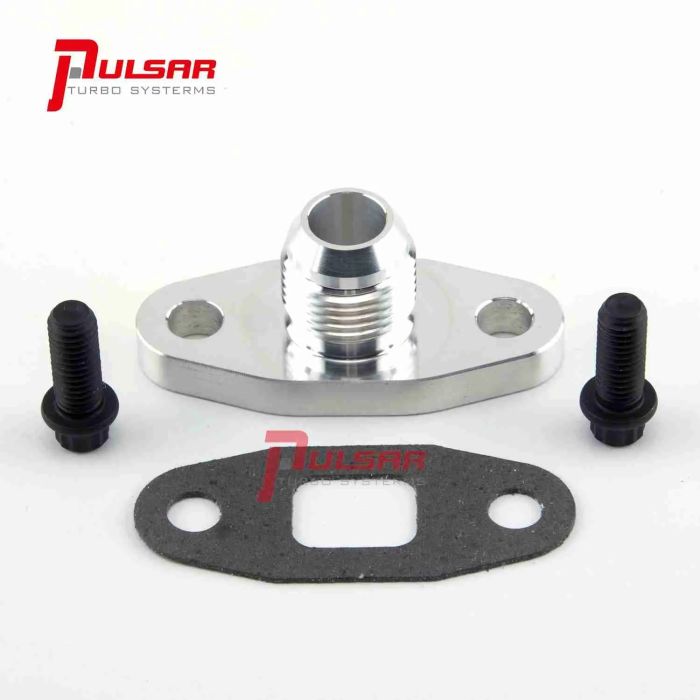 Kit de instalación de brida de drenaje de aceite Pulsar PSR para Precision Turbo T4/T67/T72/T76/T78