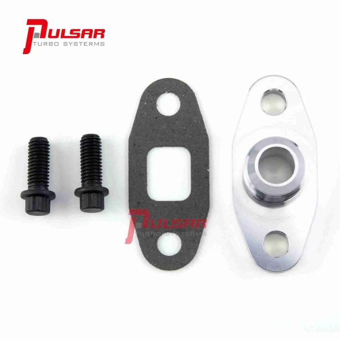 Pulsar PSR Oil Drain Flange Installation Kit for Precision Turbo T4/T67/T72/T76/T78