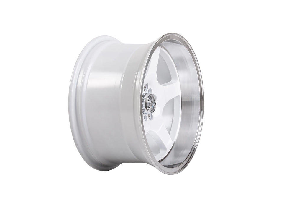 59°North Wheels D-004 9,5x17" ET5 5x114,3/5x120 white/polished lip