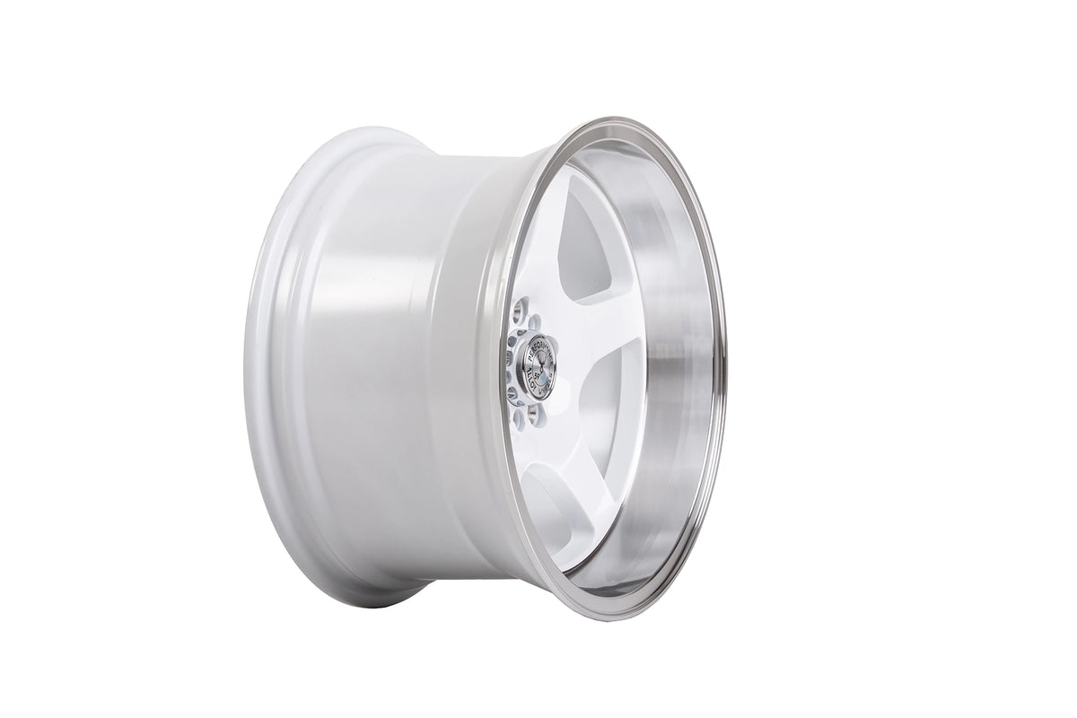 59°North Wheels D-004 9,5x17" ET5 5x114,3/5x120 white/polished lip