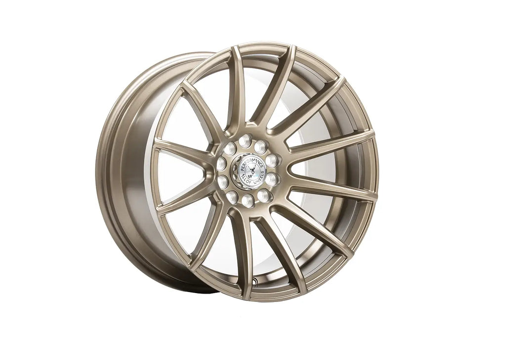 59°North Wheels D-005 9.5x18" ET20 5x114/5x120 Matte Bronze