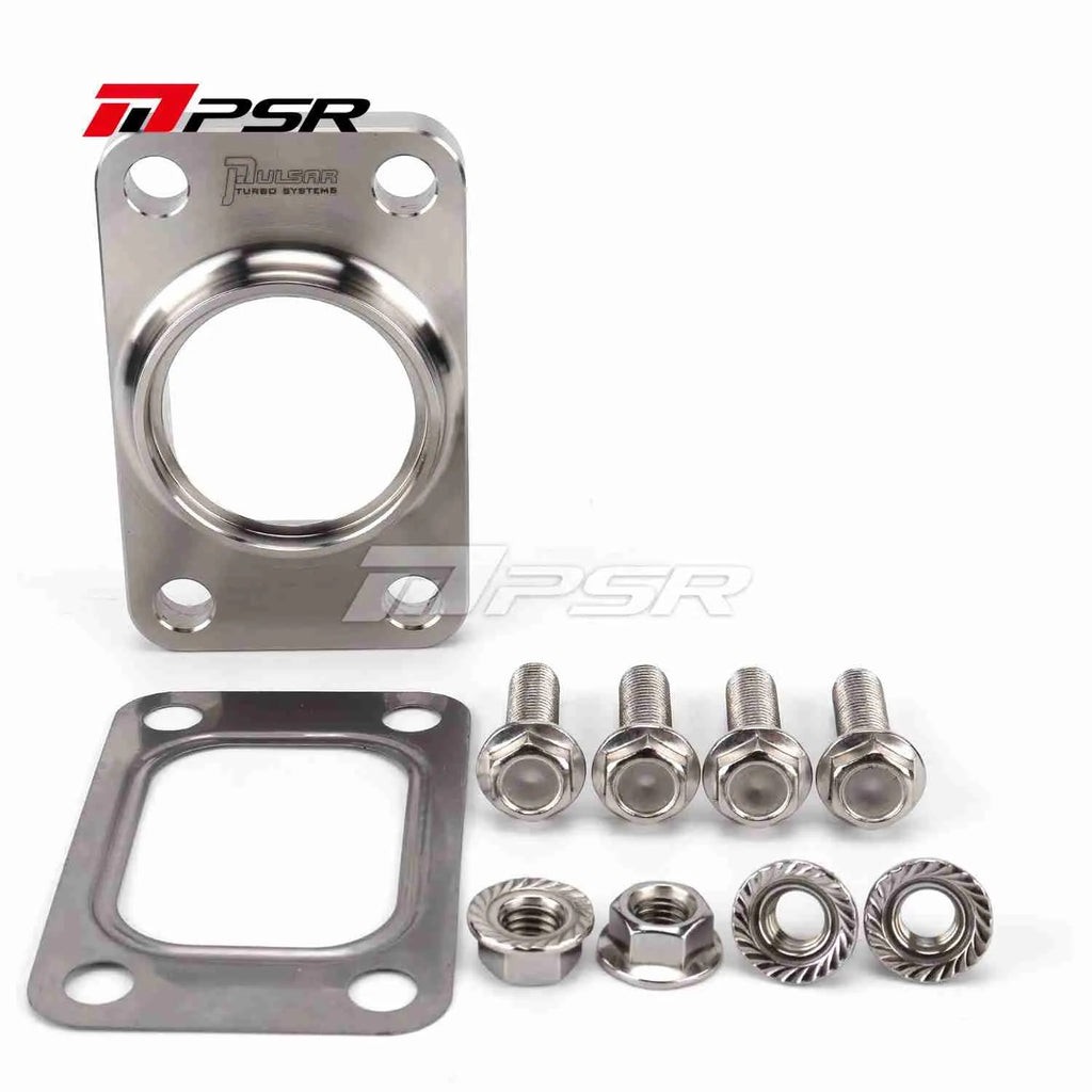 Brida de transición Pulsar PSR Billet T3 abierta para tubo de 2" de diámetro exterior (kit de montaje incluido)