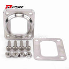 Pulsar PSR machined aluminum T4 open to 2.5" SCH-10/40 pipe transition flange (hardware kit included)