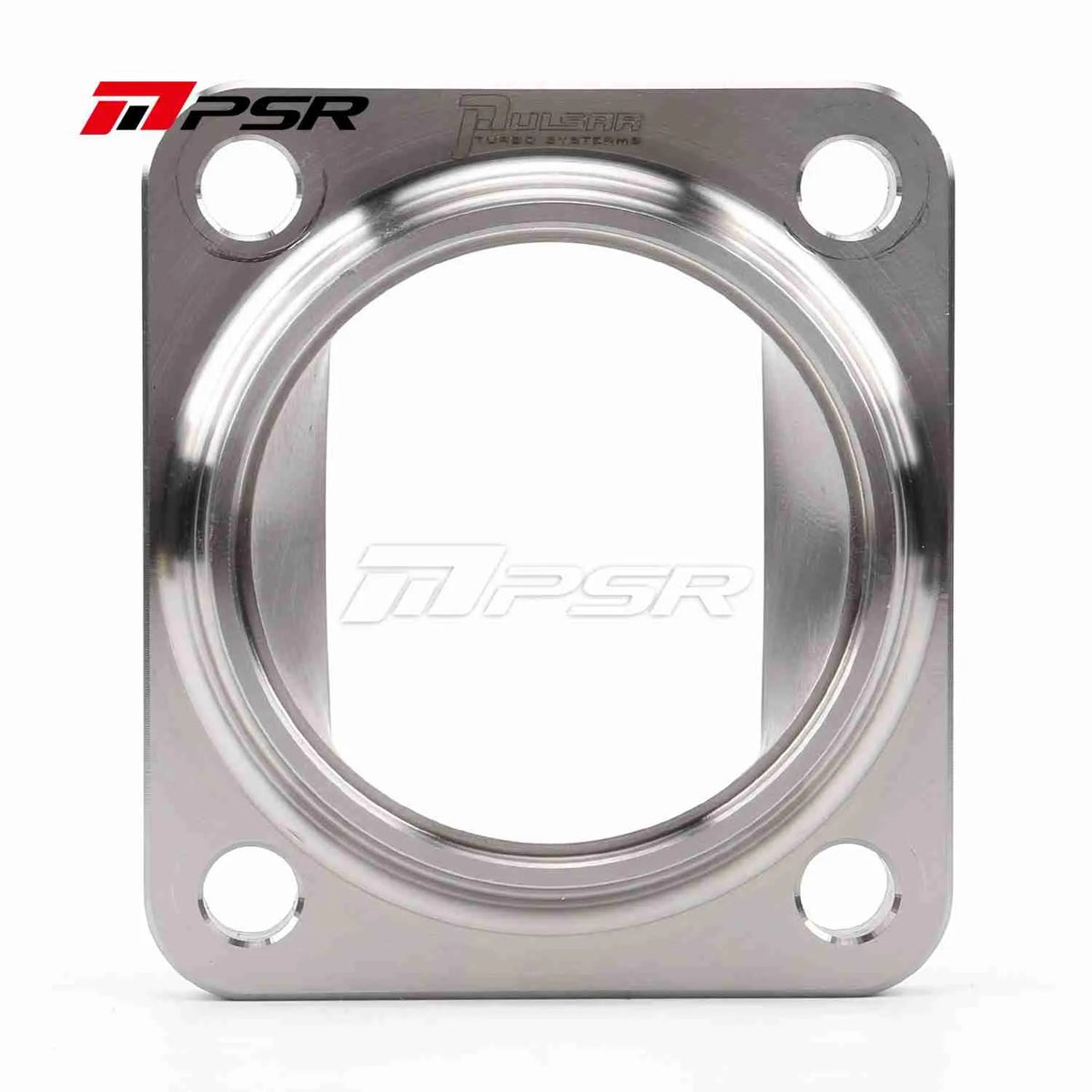 Brida de transición Pulsar PSR Billet T4 abierta para tubería SCH-10/40 de 2,5" (kit de montaje incluido)