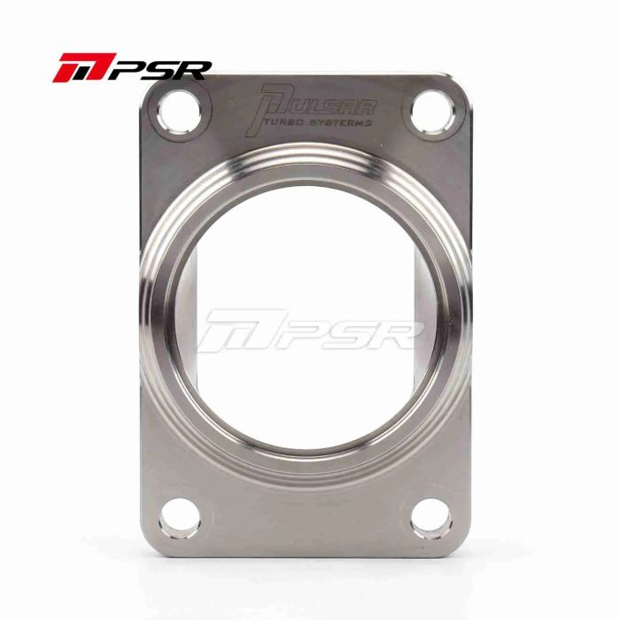 Pulsar PSR T6 Machined Aluminum Transition Flange Open to 2.5" OD Tube (Mounting Hardware Included)