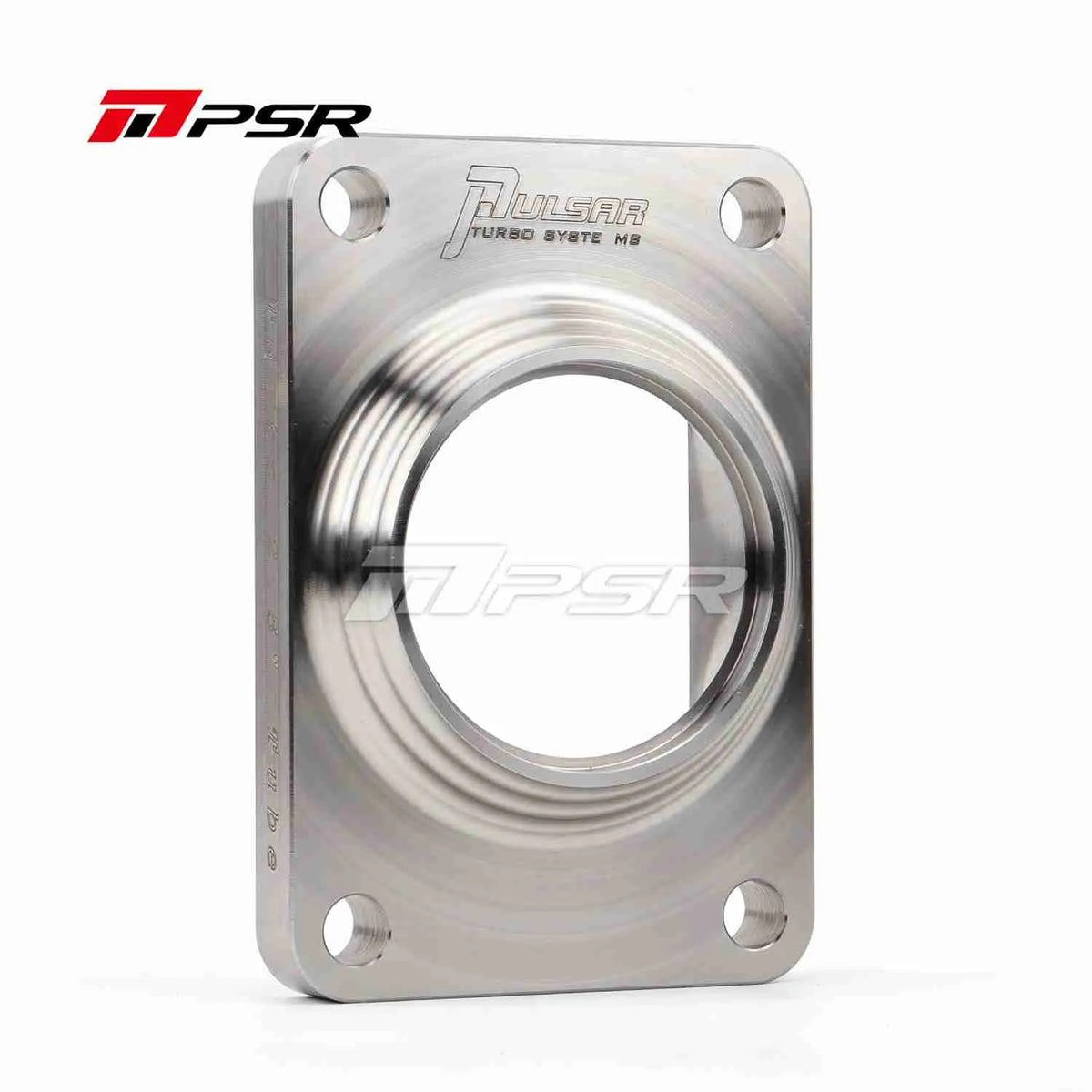 Brida de transición Pulsar PSR Billet T6 abierta para tubo de 3" de diámetro exterior (kit de montaje incluido)