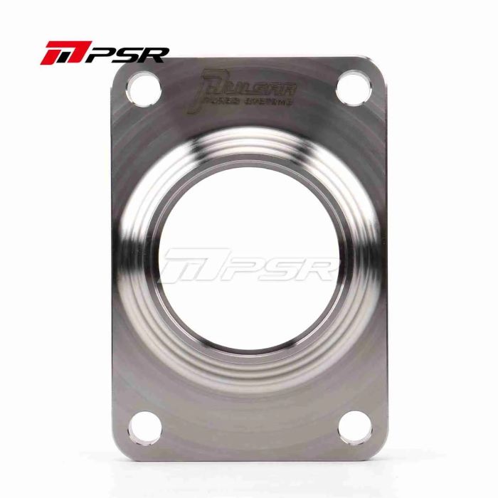 Pulsar PSR machined T6 aluminum transition flange open to 3" OD pipe (mounting hardware included)