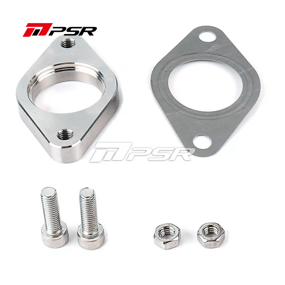 Kit de bridas para wastegate externa Pulsar PSR New Generation 38 mm de 2 tornillos, salida