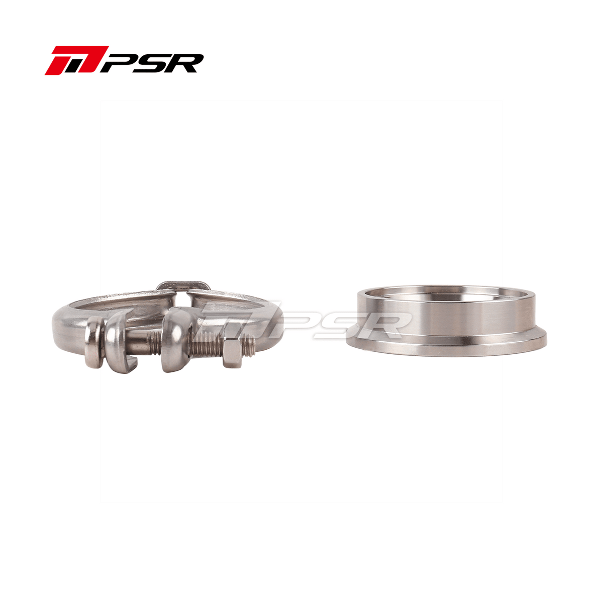 Kit de bridas para wastegate externa Pulsar PSR New Generation 38 mm doble V-Band, salida