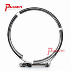 Kit de brida y abrazadera Pulsar PSR de acero inoxidable para turbo 400 T6 de 5" a 4"