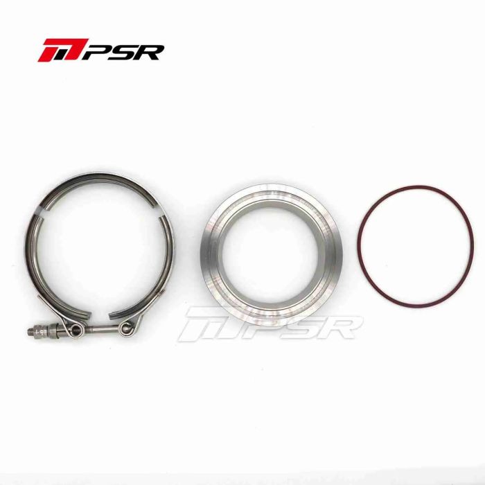 Salida de compresor Pulsar PSR V-Band de acero inoxidable de 3"/3,5"