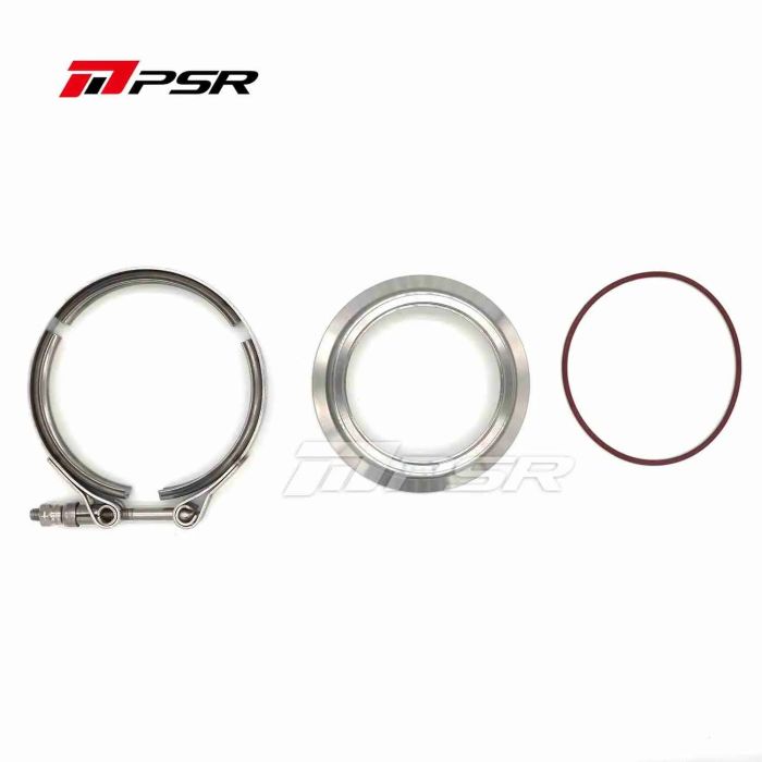 Pulsar PSR Stainless Steel V-Band 3"/3.5" Compressor Outlet