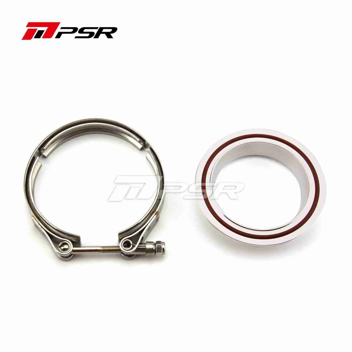 Kit de brida y abrazadera V-Band Pulsar PSR salida del compresor 4 pulgadas