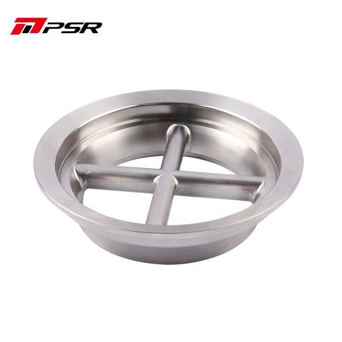 Pulsar PSR 400 Series Turbo Turbine Housing Outlet 5" to 4" Stainless Steel Crossover Protected V-Band Clamp Kit