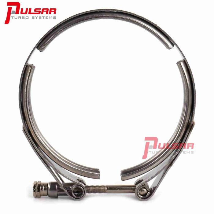 Pulsar PSR Stainless Steel 400 4" T4 Turbo Flange Clamp Kit