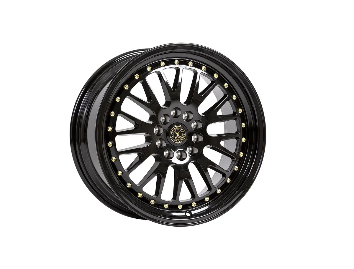 59°North Wheels D-003 9.5x18" ET20 5x114/5x120 Gloss Black