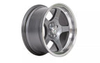 59°North Wheels D-004 8.5x17" ET10 4x100/4x114.3 Glossy gunmetal/polished lip