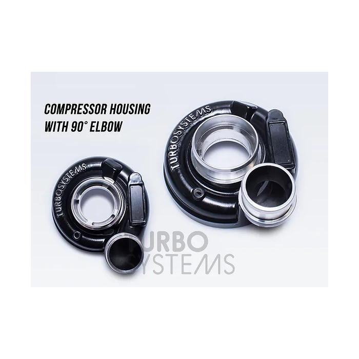 TurboSystems HTX3057B4 turbo 90-degree air outlet