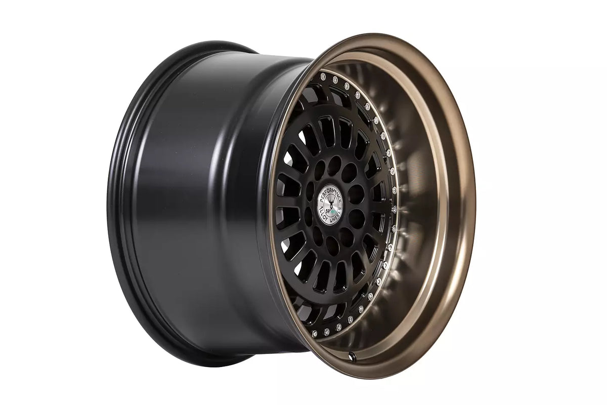 59°North Wheels D-007 9.5x19" ET25 5x114.3/5x120 Matte Black/Bronze Lip