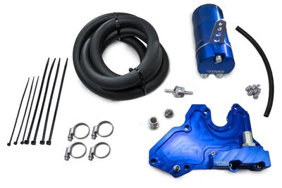 Kit catch tank de aceite grande azul 17 mm RTMG Performance para 1.8 / 2.0 TSI EA888.3