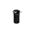 RTMG Performance Large Oil Catch Can Kit for 1.8 / 2.0 TSI - Black 17mm