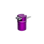 RTMG Performance Small Oil Catch Can Kit for 1.8 / 2.0 TSI - Purple 17mm