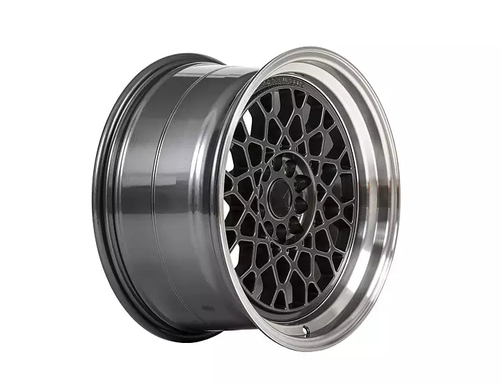59°North Wheels D-008 9,5x18" ET22 5x114,3/5x120 Gunmetal/polished lip