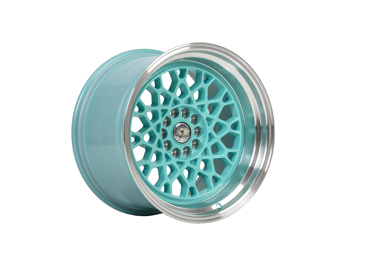 59°North Wheels D-008 11x18" ET8 5x114.3/5x120 Turquoise/polished lip