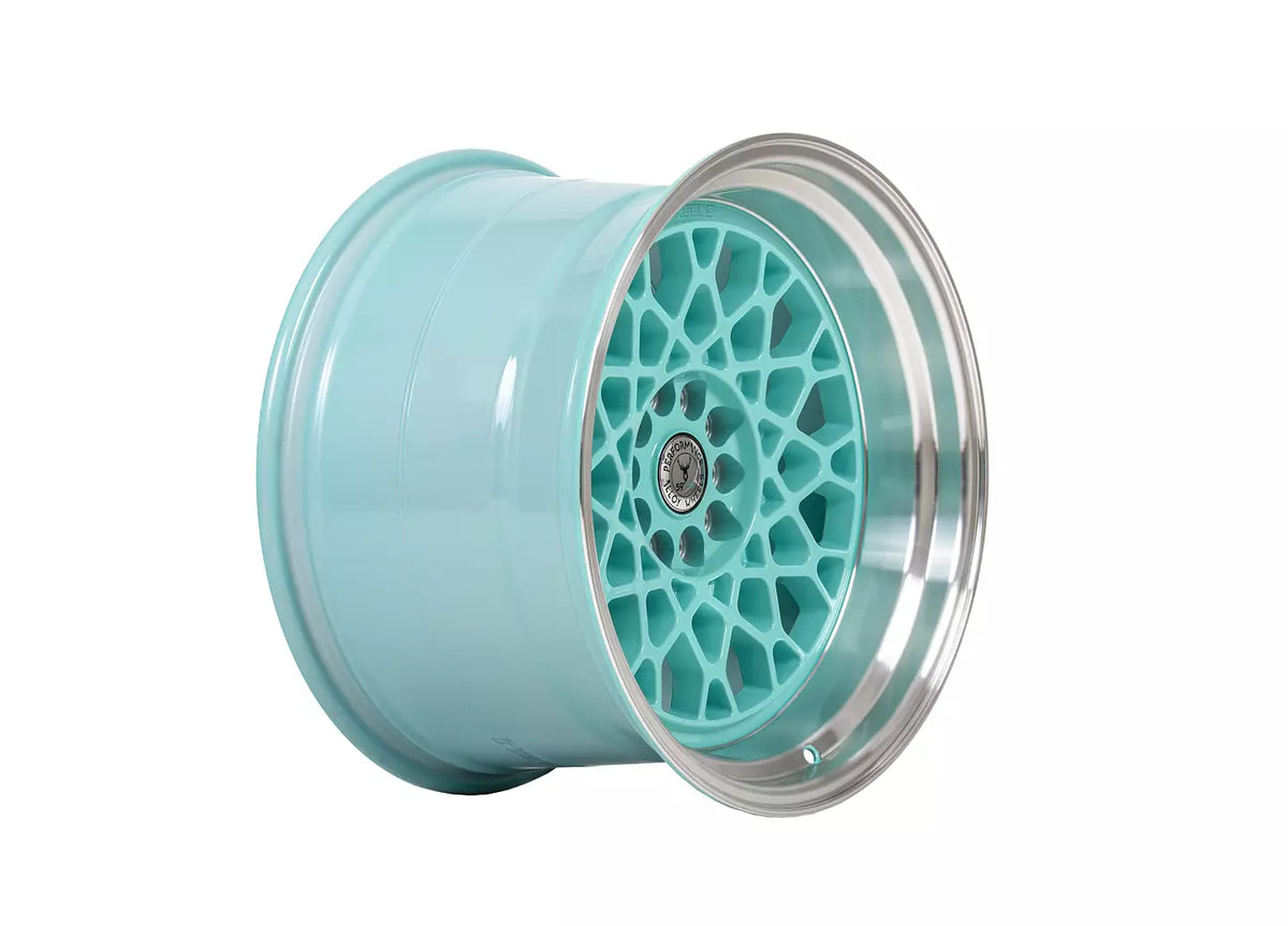 59°North Wheels D-008 11x18" ET8 5x114.3/5x120 Turquoise/polished lip