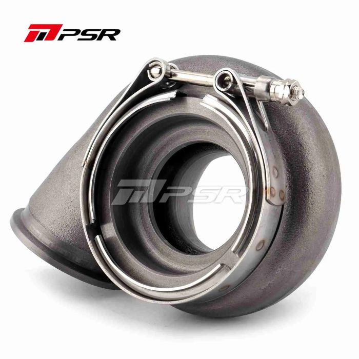 Carcasa de Turbo Pulsar PSR 49G con doble brida V-Band y relación A/R de 0,49, IWG para turbos 4849G / 5449G