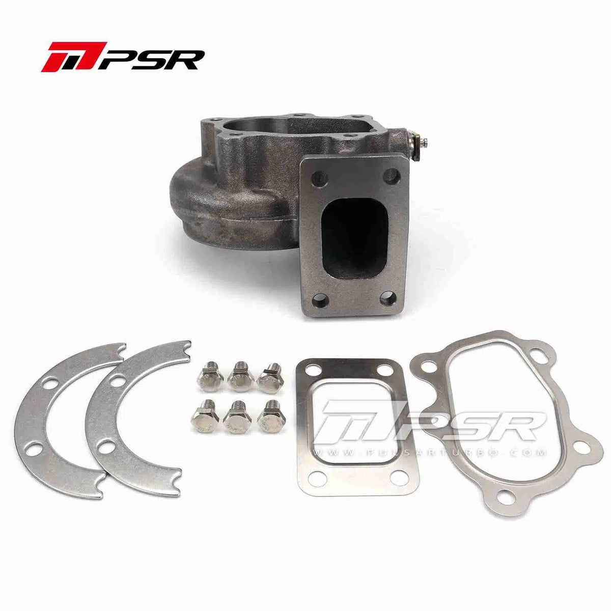 Carcasa de turbina Pulsar PSR PTX28 Gen 1 / 2 para turbos 2860 / 2867 / 2871 doble V-Band 0,72A/R IWG