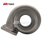 Carcasa de turbina Pulsar PSR 70G entrada V-Band (tubo de 3" de diámetro exterior) salida V-Band (tubo de 3,5" de diámetro exterior) 1,06 A/R para turbos 6270G / 7170G