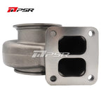 Carcasa de turbina Pulsar PSR 70G entrada V-Band (tubo de 3" de diámetro exterior) salida V-Band (tubo de 3,5" de diámetro exterior) 1,06 A/R para turbos 6270G / 7170G