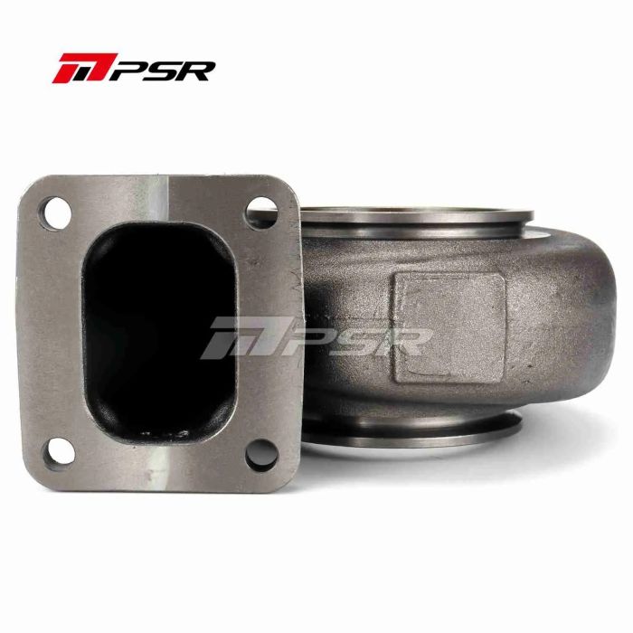 Carcasa de turbo Pulsar PSR 82G con doble brida V-Band 1.28 A/R y kit de bridas para turbos 7782G / 8582G / 6782G