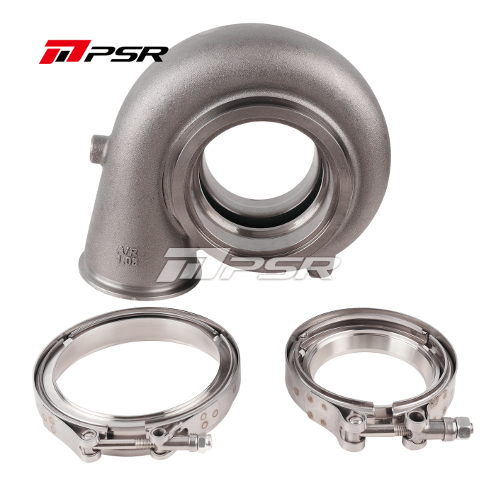 Carcasa de turbo Pulsar PSR 94G con doble abrazadera en V y relación A/R de 1.08 para turbos 8894G