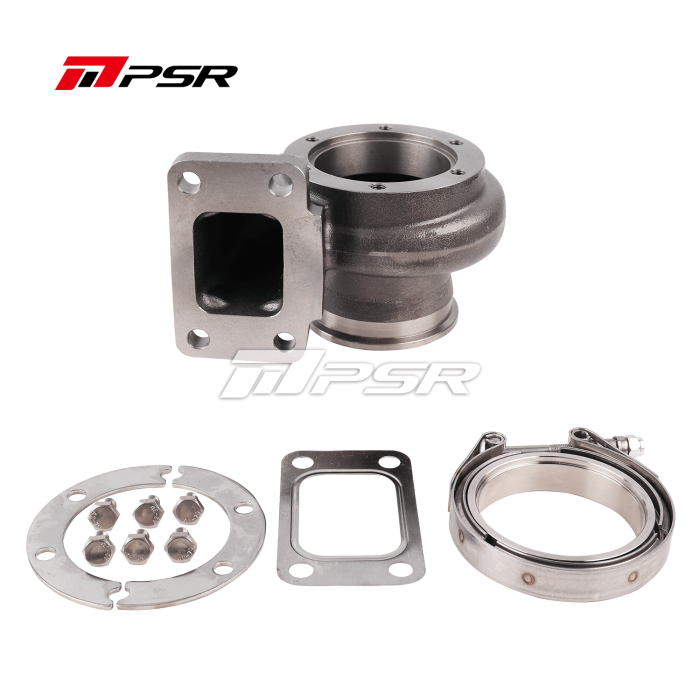 Carcasa de turbo Pulsar PSR con rodamiento de bolas de precisión PTE T3 0.82 A/R para 6266 / 6466 / 6766