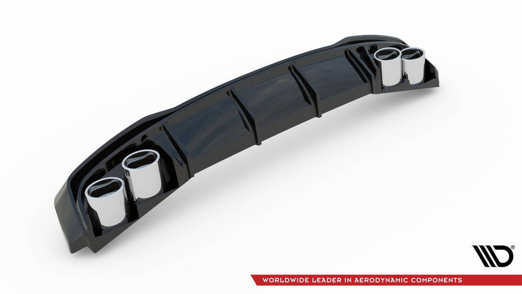 Difusor trasero + embellecedores de escape para Audi A7 S-Line C8 / S7 C8 / C8 Facelift / S7 Facelift