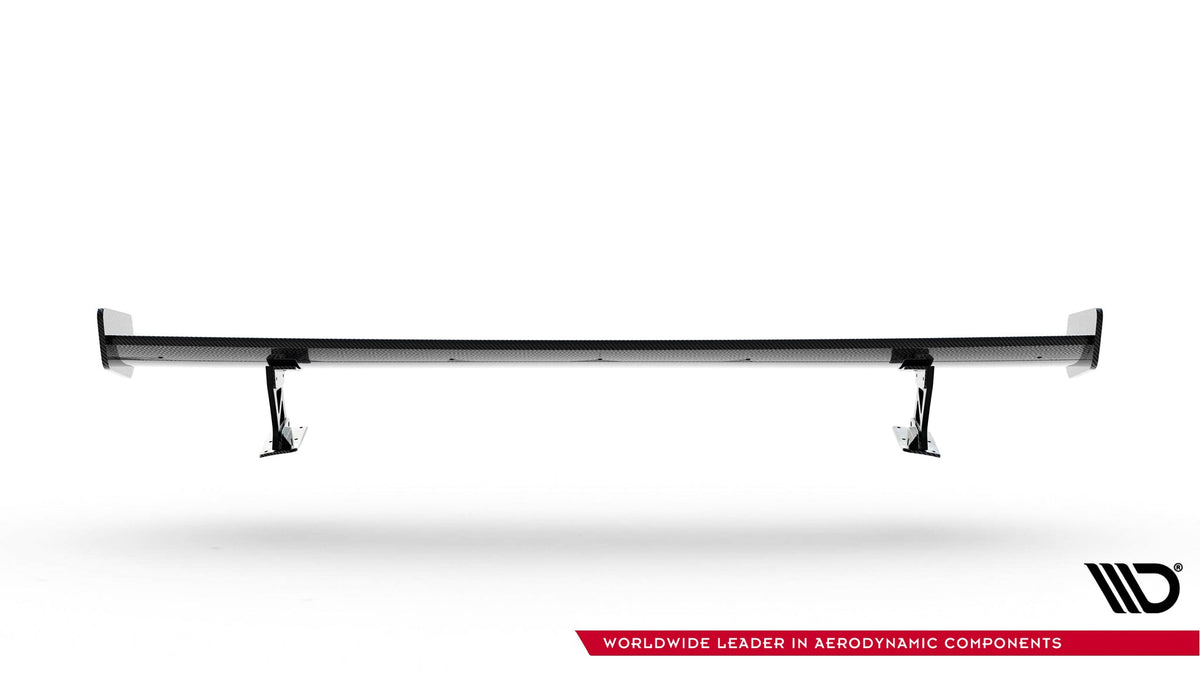 Alerón de carbono con soportes externos para Audi A3 / A3 S-Line / S3 / RS3 Sedan 8V / 8V Facelift