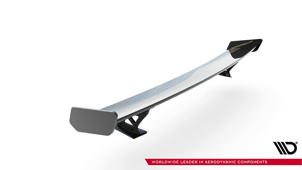 Alerón de carbono con soportes externos para Audi A3 / A3 S-Line / S3 / RS3 Sedan 8V / 8V Facelift