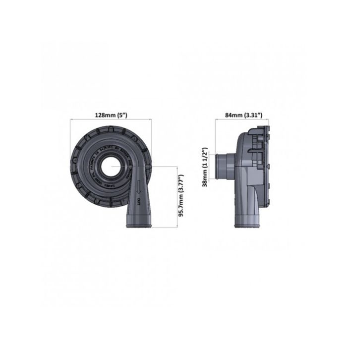 Bomba de agua Davies Craig de 115 l/minuto, 12 V, 32 mm