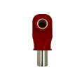 Conector Ecumaster RL00801-35RE; 8,0 mm; RADLOK-35MM; Rojo