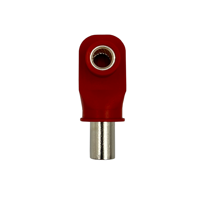 Conector Ecumaster RL00801-35RE; 8,0 mm; RADLOK-35MM; Rojo