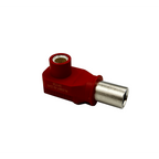 Conector Ecumaster RL00801-50RE; 8,0 mm; RADLOK-50 mm; Rojo