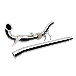 Downpipe FMIC.Pro for SEAT Leon Cupra 2.0 TSI Mk3 2013- with High-Flow Catalytic