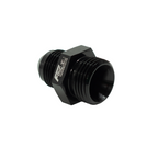 Adaptador de conexión de manguera JIC AN10 macho ORB a AN8 macho, color negro.
