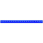 1m 60mm diameter silicone tube, blue.
