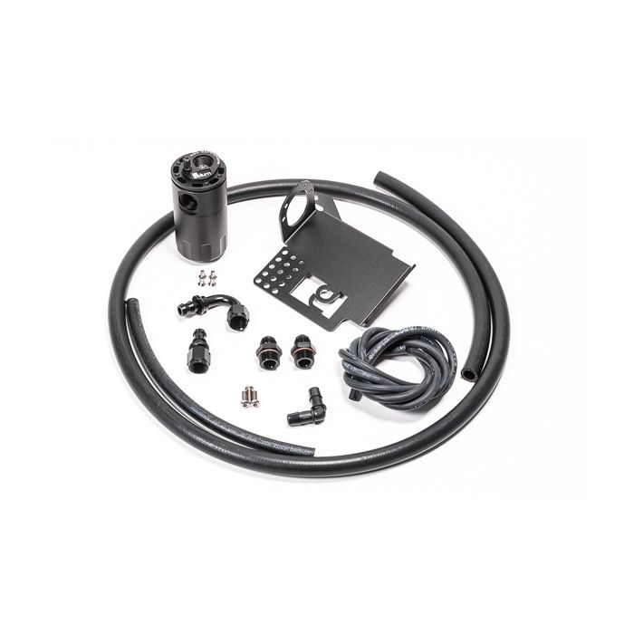 Kit de depósito de recuperación de aceite para Honda S2000 (todos los modelos con volante a la derecha y modelos con volante a la izquierda de 2006 a 2009) con bloqueo de fluido del cárter, Radium Engineering